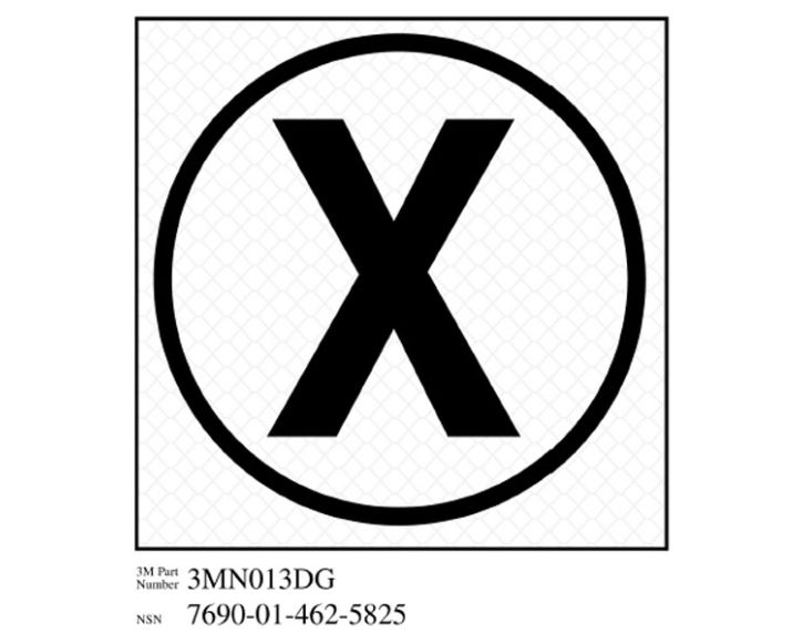 3M™ Diamond Grade™ Damage Control Sign 3MN013DG 