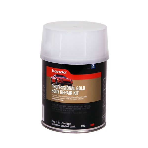 Bondo® Professional Gold Body Repair Kit, 01313, Quart, 6 per case