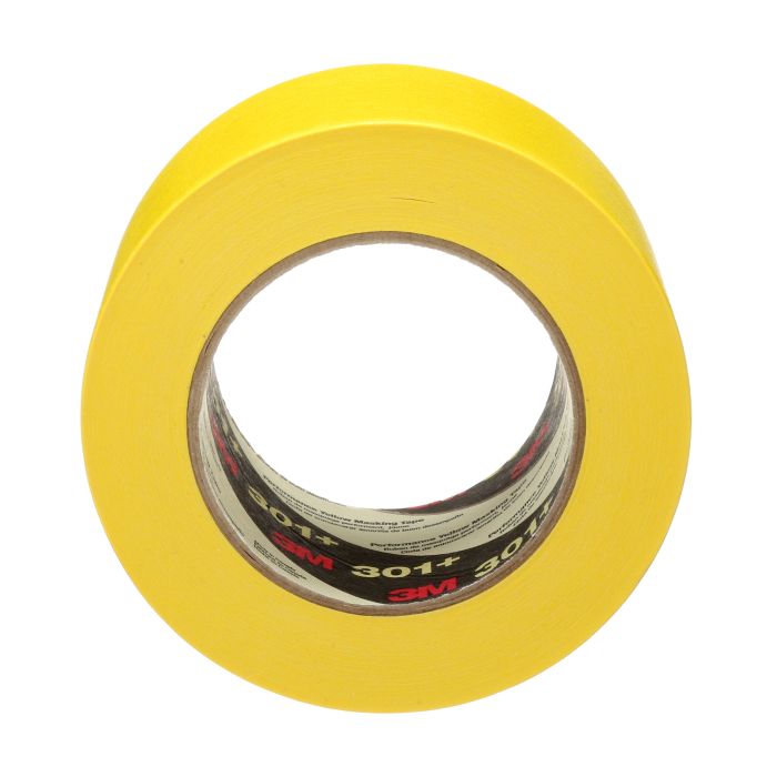 mund Uventet tapperhed 3M™ Performance Yellow Masking Tape 301+, 48 mm x 55 m, 24 per case,  Individually Wrapped Conveniently Packaged