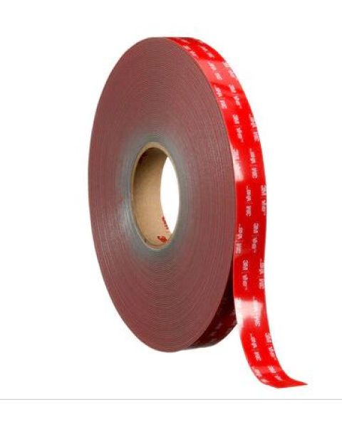 3M&trade; VHB&trade; Tape RP+110GF, Gray, 1 in x 36 yd, 45 mil, Film Liner