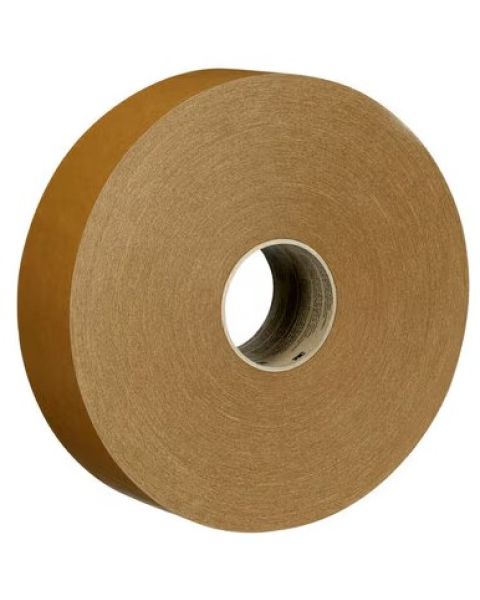 Scotch&reg; Performance Paper Box Sealing Tape 570, Brown, 72 mm x 500 m, 4 Roll/Case