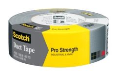 3M™ Pro Strength Duct Tape 1260-A, 1.88 in x 60 yd (48.0 mm x 54.8 m) 24 rls/cs