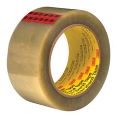 Scotch® Government Certification Box Sealing Tape 351, Clear, 48 mm x 50
m, 36/case, Individually Wrapped Conveniently Packaged