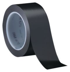 3M™ Vinyl Tape 471, Black, 2 in x 36 yd, 5.2 mil, 5.2 mil, 24 rolls per
case, Individually Wrapped Conveniently Packaged