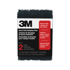 3M™ Heavy Duty Stripping Pads 10111NA, 3 Coarse, Two-pack, Open Stock, 3-3/8 in. x 5 in. x 3/4 in. each