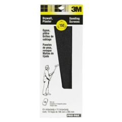 3M™ Pro-Pak™ Drywall Sanding Screens, 99437, 150 grit, 10 sheets/pack