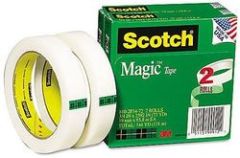 Scotch® Magic™ Tape 810, 3/4 in x 2592 in, Boxed