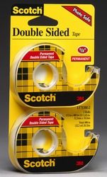 Scotch® Double Sided Tape 137DM-2, 1/2 in x 400 in
