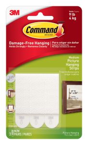Command™ Medium Picture Hanging Strips 17201-ES