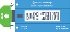 Smart Tag™  -16°C/3°F 2/4 hr temperature indicator 16130