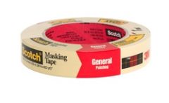 Scotch® Greener Masking Tape for Performance Painting 2050-24A-BK, .94 in x 60.1 yd (24 mm x 55 m) Bulk