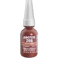 Loctite® 266™ Red-Orange Threadlocker, 26772