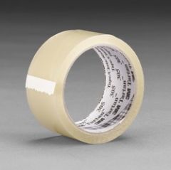 Tartan™ Box Sealing Tape 305, Clear, 48 mm x 1500 m, 6 per case