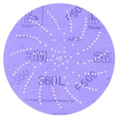3M™ Clean Sanding Disc 360L, 20805, 6" P800 Inner Carton