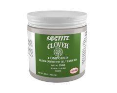 Loctite® Clover® Silicon Carbide Pat Gel® Water Mix, Grade F, Grit 100, 39468