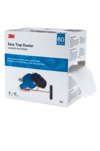 3M™ Easy Trap™ Duster Sweep & Dust Sheets, 5 in x 6 in, 60 Sheets/Roll, 8 Rolls/Case