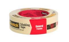 Scotch® Greener Masking Tape for Performance Painting 2050-36A-BK, 1.41 in x 60.1 yd (36 mm x 55 m) Bulk
