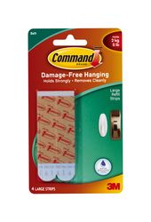 Command™ Water Resistant Strips 17605B Large Blue