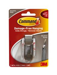 Command™ Modern Reflections Small Hook MR01-BN