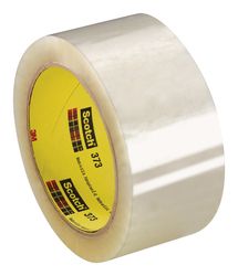 Scotch® Box Sealing Tape 373, Clear, 72mm x 50m, 24 per case,
Individually Wrapped Conveniently Packaged