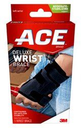 ACE™ Deluxe Wrist Brace 207739, L/XL, Left