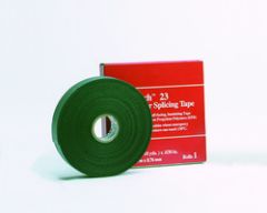 Scotch® Rubber Splicing Tape 23, 1 in x 30 ft, Black, 32 rolls/Case