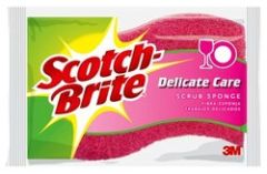 Scotch-Brite® Delicate Duty Scrub Sponge 435, 4.4 in x 2.6 in x 0.8 in