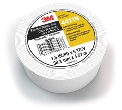 3M™ Extreme Sealing Tape 4411N, Translucent, 3 in x 36 yards, 40 mil, 3
rolls per case