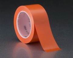 3M™ Vinyl Tape 471 Orange, 1/2 in x 36 yd Boxed