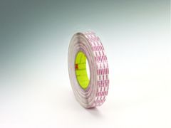 3M™ Double Coated Tape Extended Liner 476XL, Translucent, 1.8 in x 540
yd, 6 mil, 3 rolls per case