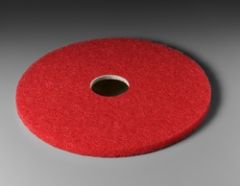 3M™ Red Buffer Pad 5100, 10 in, 5/Case