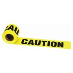 Scotch® Barricade Tape 330, CAUTION, 3 in x 1000 ft, Yellow, 8
rolls/Case