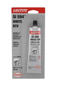 Loctite Superflex White RTV Silicone Adhesive Sealant, 59430