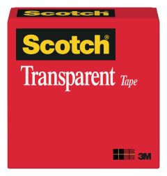 Scotch® Transparent Tape 600, 1/2 in x 2592 in (12,7 x 65,8 m)