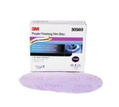3M™ Purple Finishing Film Hookit™ Disc, 30569, 5", P1000