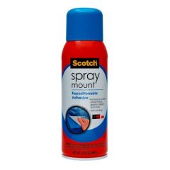 Scotch® Spray Mount™ Repositionable Adhesive, 6065, 10.2 oz