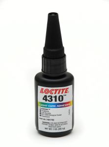 Loctite 3335 Light Cure Adhesive, UV Cationic Epoxy, 30289