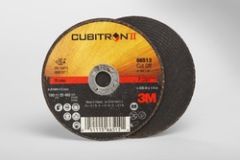 3M™ Cubitron™ II Cut-Off Wheel T1 66513, 3 in x .035 in x 1/4 in, 25 per inner, 50 per case