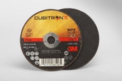 3M™ Cubitron™ II Cut-Off Wheel, 66516, T1, 3 in x .06 in x 3/8 in, 25
per inner, 50 per case