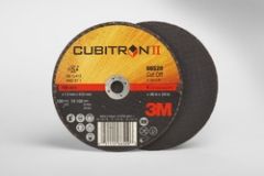 3M™ Cubitron™ II Cut-Off Wheel 66520, T1 4 in x .06 in x 3/8 in,
25 per inner, 50 per case