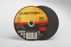 3M™ Cubitron™ II Cut-Off Wheel 66524, T1 4in x .125in x 3/8in, 25 per
inner, 50 per case