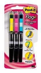 Post-it® Flag+ Pen and Highlighter 691-HLP3