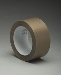 3M™ PTFE Glass Cloth Tape 5451, Brown, 48 in x 36 yd, 1 roll per case