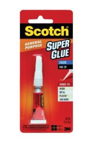 Scotch® Super Glue Liquid AD118D, .07 oz, 1-Pack