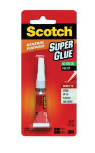 Scotch® Super Glue Gel AD113, .07 oz, 1-Pack