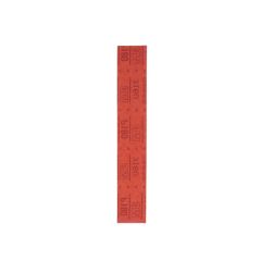 3M™ Red Abrasive Hookit™ Sheet, 01179, P180 grade, 2 3/4 in x 16 1/2 in, 25 sheets per carton, 5 cartons per case