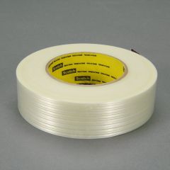 Scotch® Filament Tape 8916V Clear, 18 mm x 55 m, 48 rolls per case