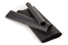 3M™ Heat Shrink Flexible Polyolefin Tubing EPS200-1/2-48"-Black-75 Pcs,  48 in length sticks, 75 pieces