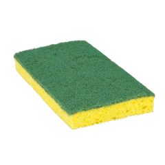 Scotch-Brite™ Medium Duty Scrub Sponge 74CC, 6.1 in x 3.6 in x 0.7 in, 10/pack, 6 packs/case