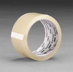 Tartan™ Box Sealing Tape 305 Clear, 48 mm x 1500 m, 6 rolls per case Bulk, CONTAINER DIRECT